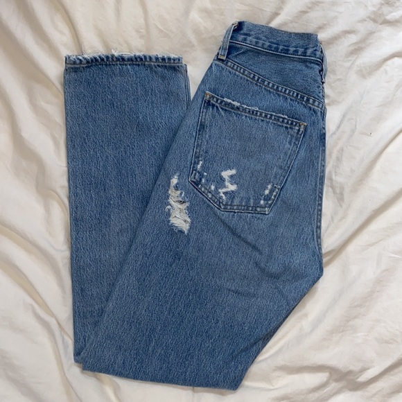 AGOLDE 90s mid rise loose fit size 22 - Picture 3 of 8